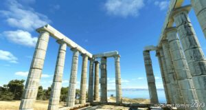 MSFS 2020 Greece Scenery Mod: Cape Sounion, Temple Of Poseidon V0.1 (Image #2)