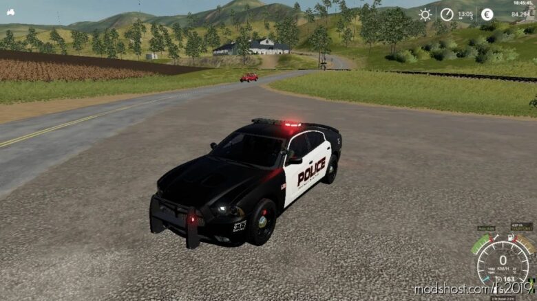 Dodge Charger Us-Police for Farming Simulator 19