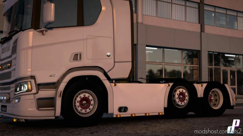 Sideskirt Sidepipe For Scania NG [1.41.X] for Euro Truck Simulator 2