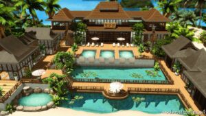 Sims 4 House Mod: SPA – NO CC (Image #3)