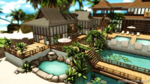 Sims 4 House Mod: SPA – NO CC (Image #4)