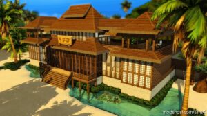 Sims 4 House Mod: SPA – NO CC (Image #10)