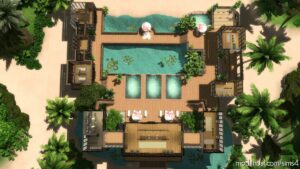 Sims 4 House Mod: SPA – NO CC (Image #15)