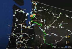 Worldmap Satellite Background [1.41] for American Truck Simulator