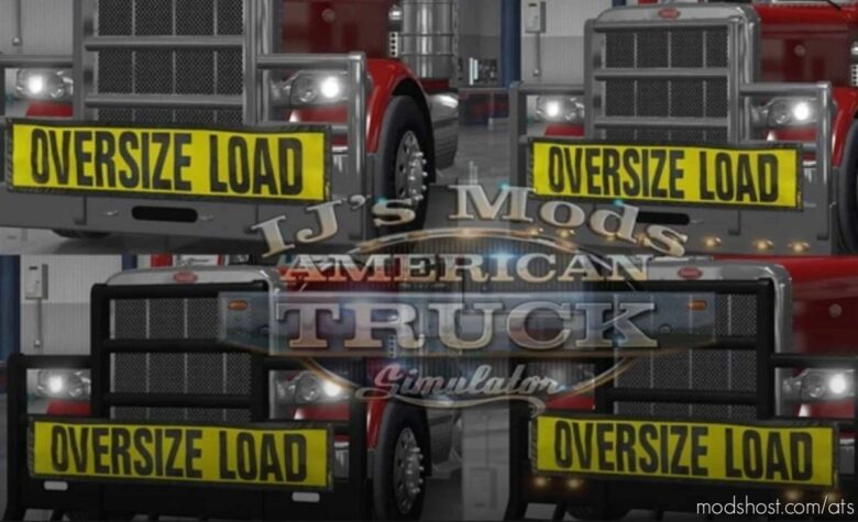 Accessory Parts For SCS Trucks V6.0 for American Truck Simulator