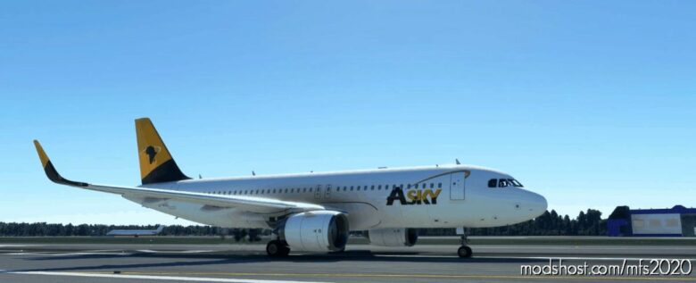 Asky Airlines Livery For FBW A32NX for Microsoft Flight Simulator 2020