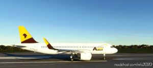 MSFS 2020 Africa Mod: Asky Airlines Livery For A320Neo (Image #2)