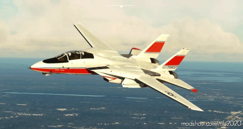 DC Designs F-14 B Grumman Testbed for Microsoft Flight Simulator 2020