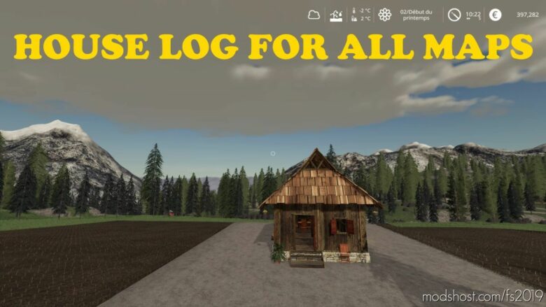 Building A LOG House For ALL Maps for Farming Simulator 19