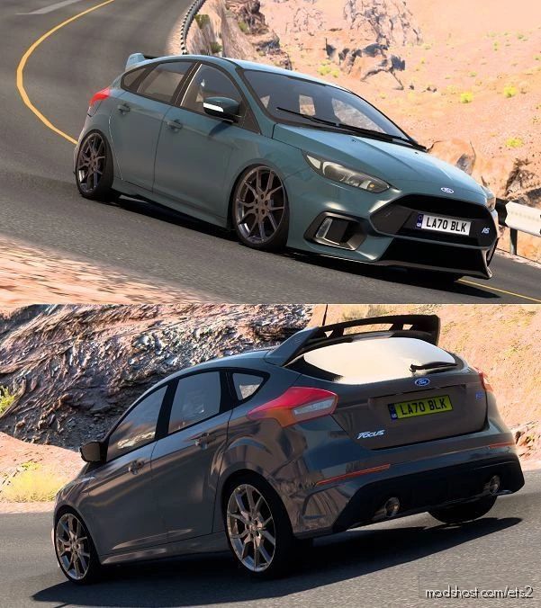 Ford Focus RS MK3 V2 [1.41.X] for Euro Truck Simulator 2