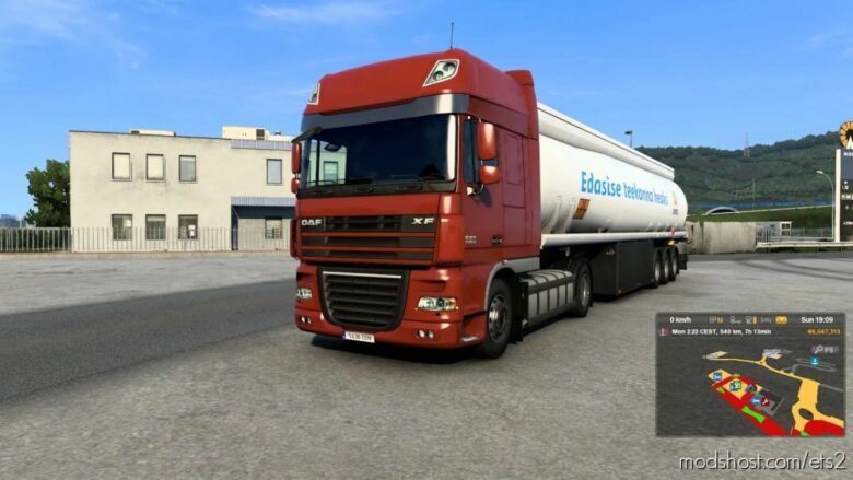 DAF XF 105 Stock & Open Pipe Sound Mod V2.0 [1.39 – 1.41.X] for Euro Truck Simulator 2
