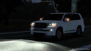 ETS2 Toyota Car Mod: Land Cruiser VX.R V8 V2.0.4 (Image #2)