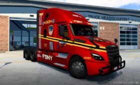 Prime INC. Fdny Squad 343 Skin for American Truck Simulator