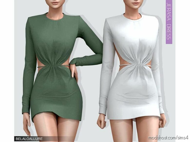 Jerasa Dress for The Sims 4