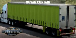 Nuvan Curtain Trailer V2.1 [1.41.X] for American Truck Simulator