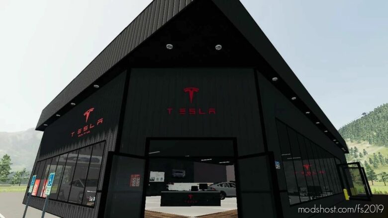 Tesla Showroom for Farming Simulator 19