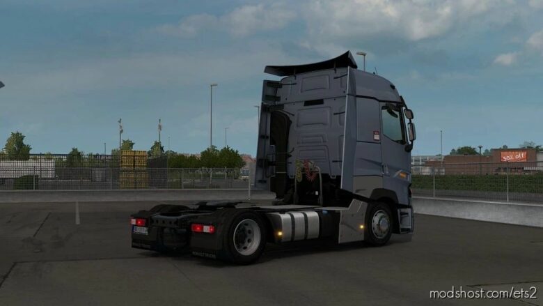 LOW Deck Chassis Addon For SCS Renault Range T & T EVO V1.7 for Euro Truck Simulator 2