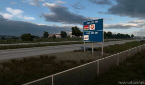 ATS Map Mod: Real Companies, GAS Stations & Billboards V3.1.04 (Image #2)