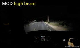 Bright Headlights [1.41] for American Truck Simulator