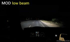 ATS Headlights Part Mod: Bright Headlights 1.41 (Image #2)