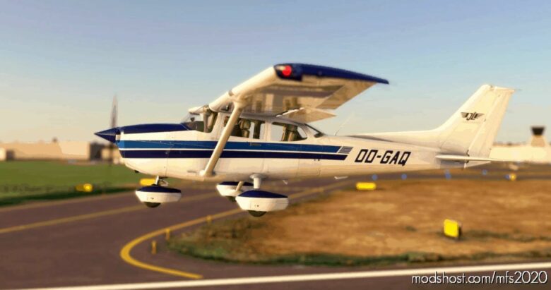 Asobo Cessna 172 Oo-Gaq for Microsoft Flight Simulator 2020