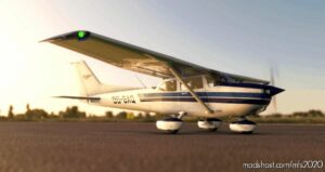 MSFS 2020 Cessna Livery Mod: Asobo Cessna 172 Oo-Gaq (Image #2)