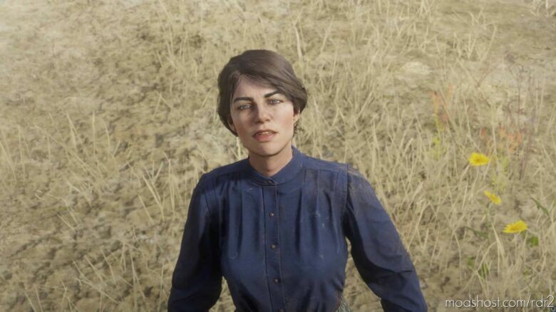 RDR1 Accurate Hair For Abigail for Red Dead Redemption 2