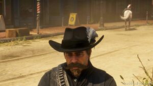 RDR2 Player Mod: Black Exotic HAT (Image #2)