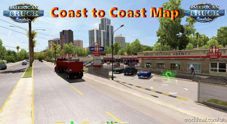 Coast To Coast Map V2.12.2 [1.41] for American Truck Simulator