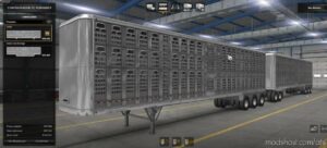 ATS Mod: SCS Livestock Double And Triple Trailers Addon V1.1 1.41.X (Image #5)