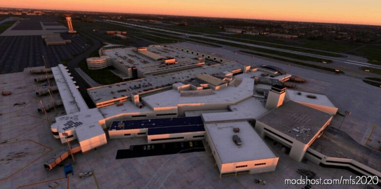 Kcmh – John Glenn International Airport for Microsoft Flight Simulator 2020