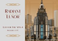 Sims 4 House Mod: Radiant Luxor Skyscraper (1 Сс) (Image #2)