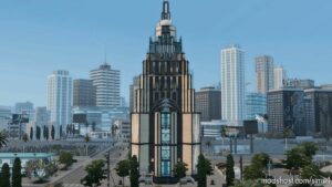 Sims 4 House Mod: Radiant Luxor Skyscraper (1 Сс) (Image #4)