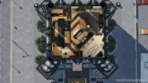 Sims 4 House Mod: Radiant Luxor Skyscraper (1 Сс) (Image #6)