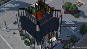 Sims 4 House Mod: Radiant Luxor Skyscraper (1 Сс) (Image #13)