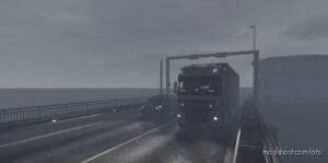 Increased Rain Intensity [1.41.X] for American Truck Simulator