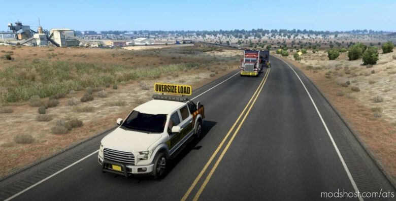 Ford F150 AS Escort Vehicles [1.41] for American Truck Simulator