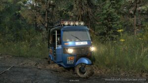 SnowRunner Vehicle Mod: Rickshaw TUK TUK – From SRI Lanka (Image #2)