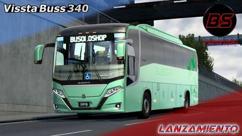 Busscar Vissta Buss 340 Busoloshop [1.41.X] for Euro Truck Simulator 2