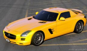 GTA 5 Mercedes-Benz Vehicle Mod: 2011 Mercedes-Benz SLS AMG (Image #8)