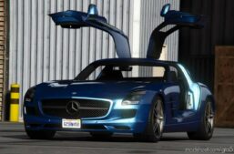 GTA 5 Mercedes-Benz Vehicle Mod: 2011 Mercedes-Benz SLS AMG (Image #10)