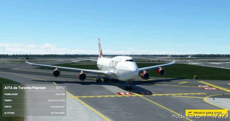 Asobo 747-8I AIR Canada Rouge [NO Mirroring] for Microsoft Flight Simulator 2020