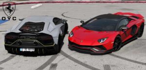 GTA 5 Lamborghini Vehicle Mod: 2022 Lamborghini Aventador LP780-4 Ultimae V6.0 (Image #4)