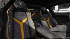 GTA 5 Lamborghini Vehicle Mod: 2022 Lamborghini Aventador LP780-4 Ultimae V6.0 (Image #5)