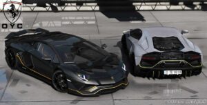 GTA 5 Lamborghini Vehicle Mod: 2022 Lamborghini Aventador LP780-4 Ultimae V6.0 (Image #7)