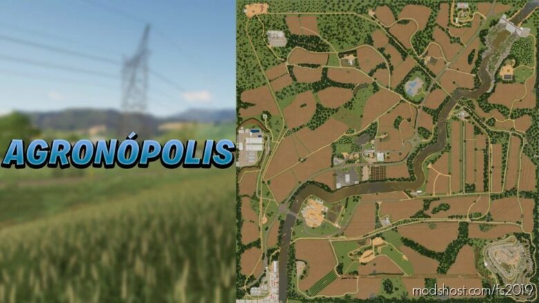 Agronópolis Map for Farming Simulator 19