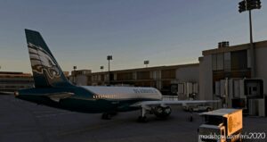 MSFS 2020 A320 Mod: A32NX Flybywire A320Neo Philadelphia Eagles FAN Livery (Image #2)