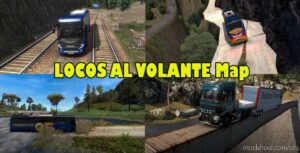 Map Locos AL Volante (Extreme Route) V2.0 [1.41] for American Truck Simulator