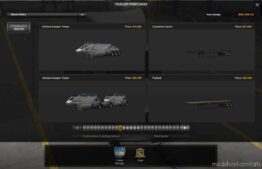 ATS Mod: Ownable Bottom Dump Trailer 1.41.X (Image #3)