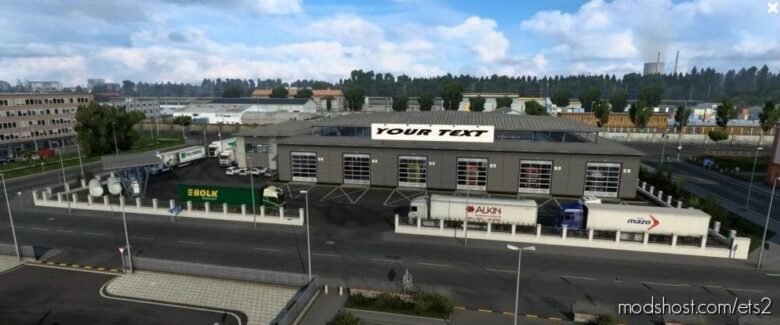 ETS2 Mod: BIG Garage V2.0 – Updated – 1.41.X (Featured)